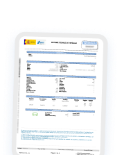 ejemplo de un informe de tráfico español de la DGT